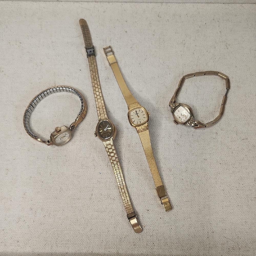 Vintage Watch Lot for Parts or Repair Vintage Watch Parts an Accessories Job Lot
